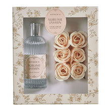 Charger l&#39;image dans la galerie, Eau de toilette 100 ml et savon parfumé roses - Sublime Jasmin
